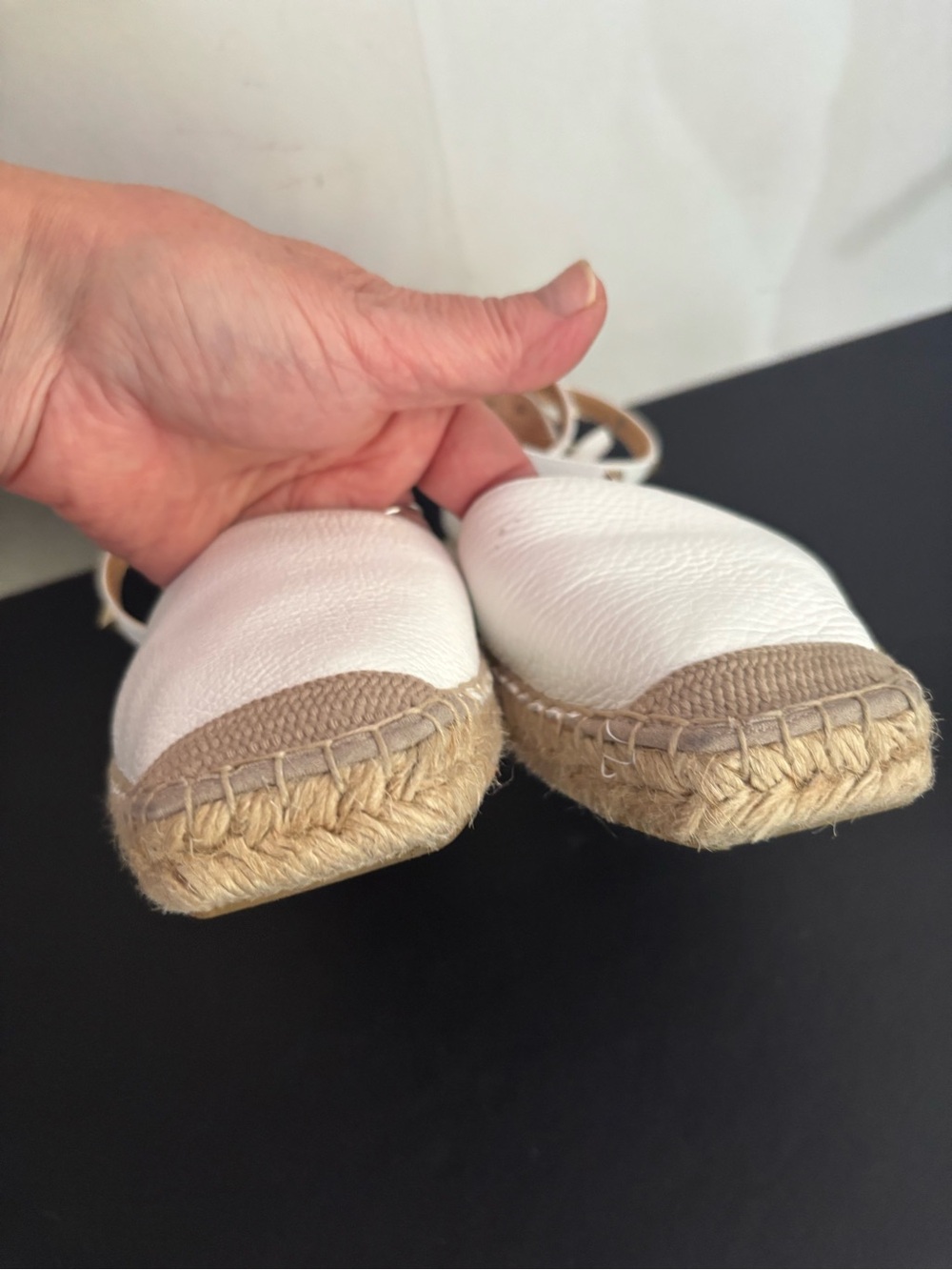 Maypol Spain white espadrille flats - Picture 3 of 10